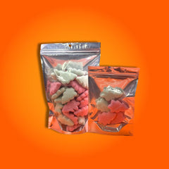 Fizzy Red and Green Christmas Trees - Freeze Dried Sweets | Gluten Free and Dairy Free