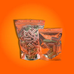 Green and Red Poles - Freeze Dried Sweets