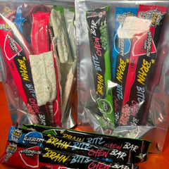 Brain Bitz Chew Bars - Freeze Dried Sweets | Gluten-Free, Vegetarian, Vegan