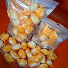 Chew Ems Fruit Salad Chews - Freeze Dried Sweets - Vegetarian, Halal, Gluten & Dairy Free