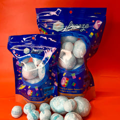 Dr. Sour Powder Balls Sour Blueberry - Freeze Dried Sweets - Vegetarian & Halal, Gluten-Free