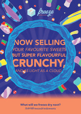 Freeze Dried Sweets POS Poster