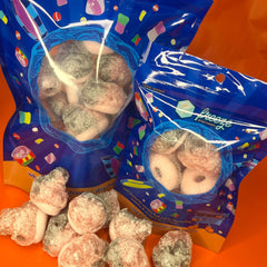 Fizzy Blackcurrant Hoops - Freeze Dried Sweets | Gluten-Free