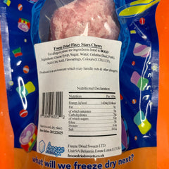 Fizzy Stars Cherry - Freeze Dried Sweets | Gluten-Free