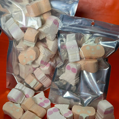 Ghost & Pumpkin Marshmallows - Freeze Dried Sweets | Vegan, Vegetarian, Gluten-Free