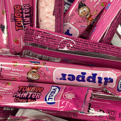 Tongue Painter Sour Strawberry Chew Bars - Freeze Dried Sweets | Gluten Free