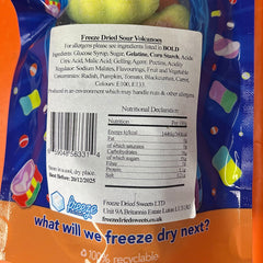 Sour Volcanoes - Freeze Dried Sweets | Gluten-Free