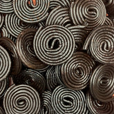 Liquorice Wheels - Freeze Dried Sweets