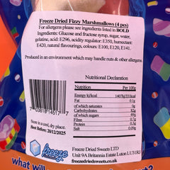 Fizzy Marshmallows - Freeze Dried Sweets