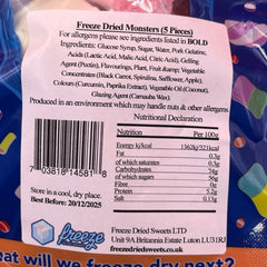 Monsters -Freeze Dried Sweets