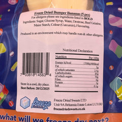 Bumper Bananas - Freeze Dried Sweets
