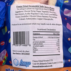 Drumstick Soft Chews - Freeze Dried Sweets - Vegetarian & Halal