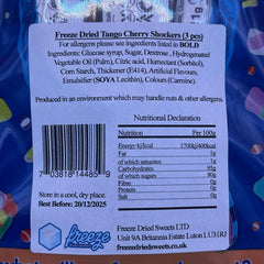 Tango Cherry Shockers Bars - Freeze Dried Sweets
