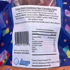 Charleston Chew Chocolate - Imported directly from USA - Freeze Dried Sweets
