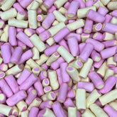 Rhubarb & Custard Pencils - Freeze Dried Sweets