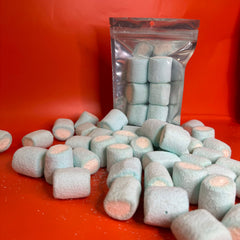 Juicy Drops Raspberry Marshmallow - Freeze Dried Sweets -  Gluten Free