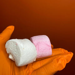Pink and White Marshmallows - Freeze Dried Sweets