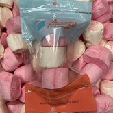 Pink and White Marshmallows - Freeze Dried Sweets