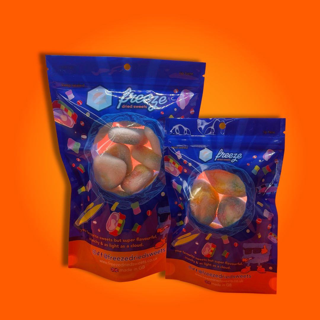 Multicolour Sour Lips - Freeze Dried Sweets | Halal, Vegan, Gluten-free