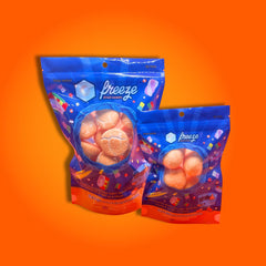 Orange Paint Balls - Freeze Dried Sweets