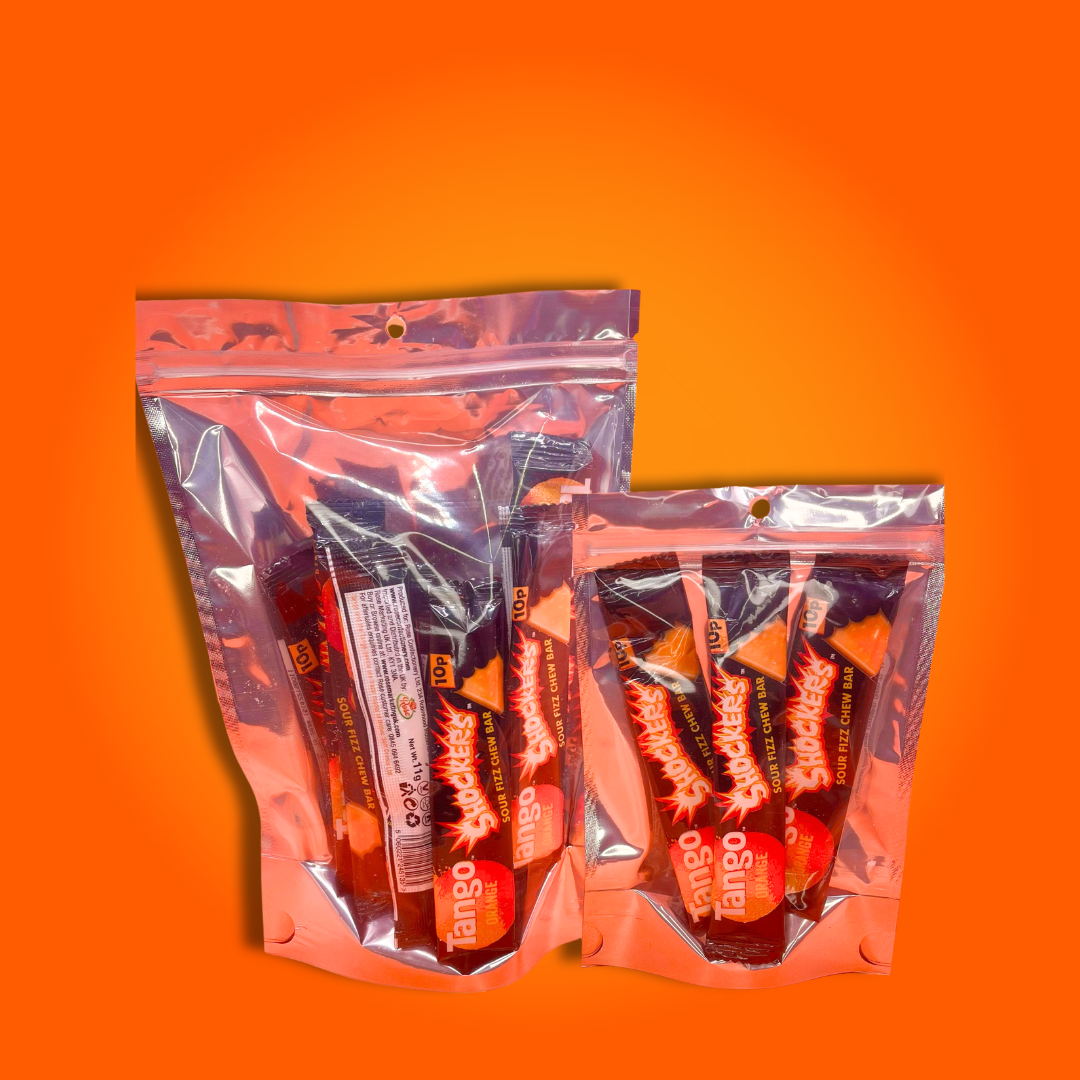 Tango Sour Shockers Orange Chew Bars - Freeze Dried Sweets