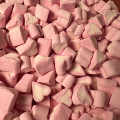 Marshmallow Hearts 50g - Freeze Dried Sweets | Gluten Free and Dairy Free