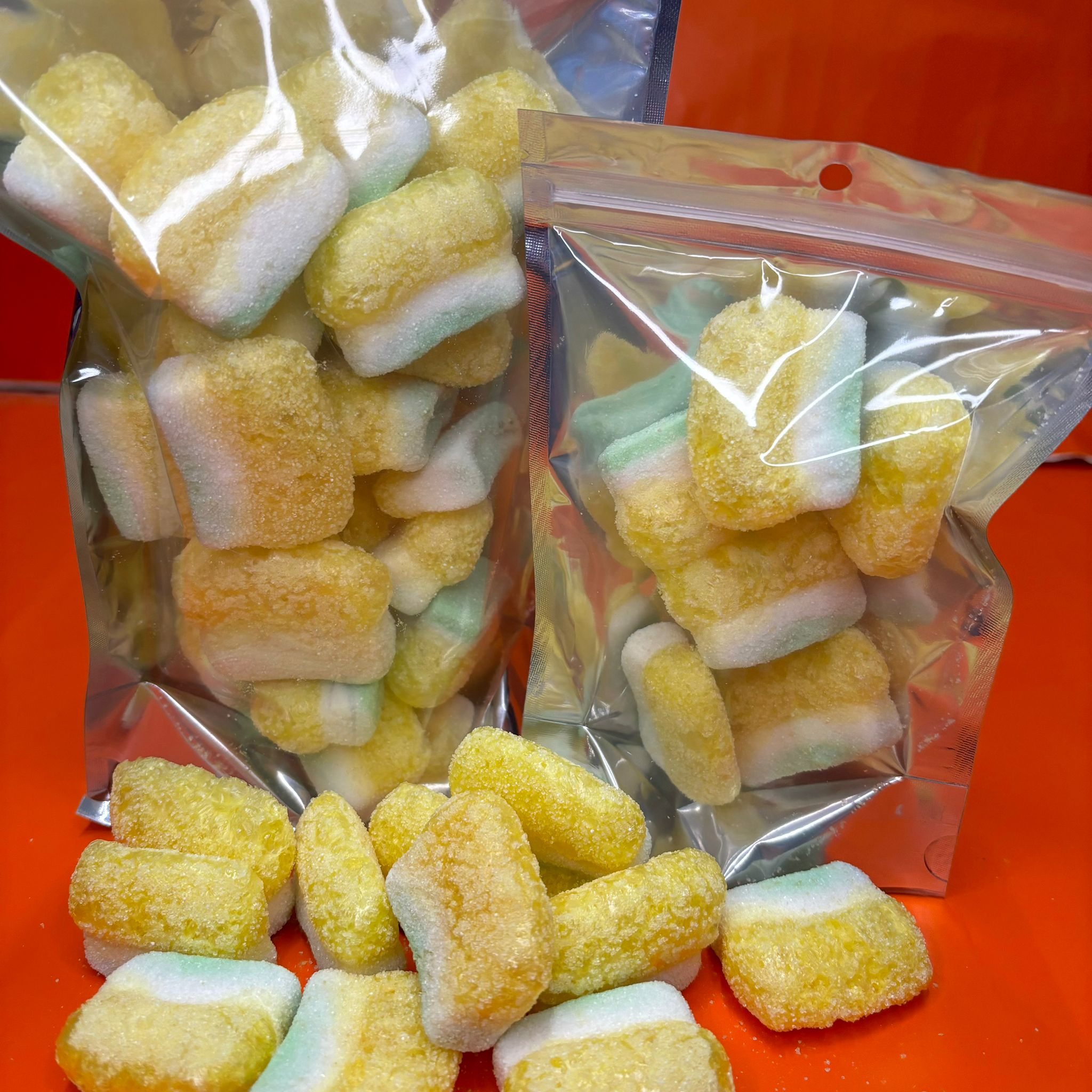 Piña Colada Slices 6 Pieces - Freeze Dried Sweets | Gluten Free