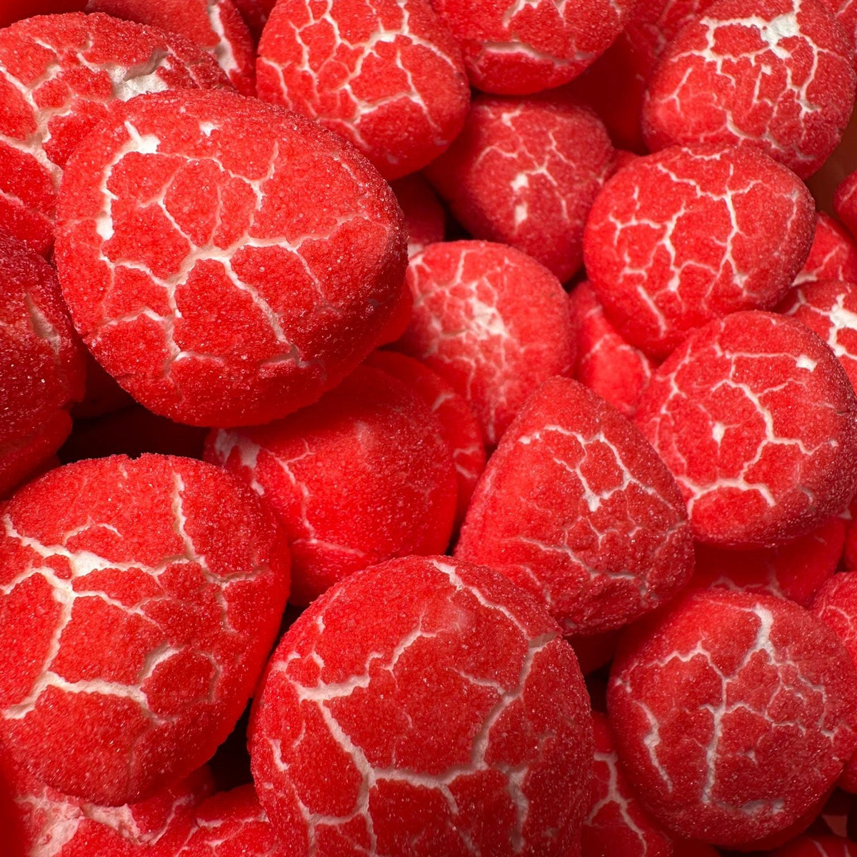 Red Paint Balls 4 Pieces - Freeze Dried Sweets