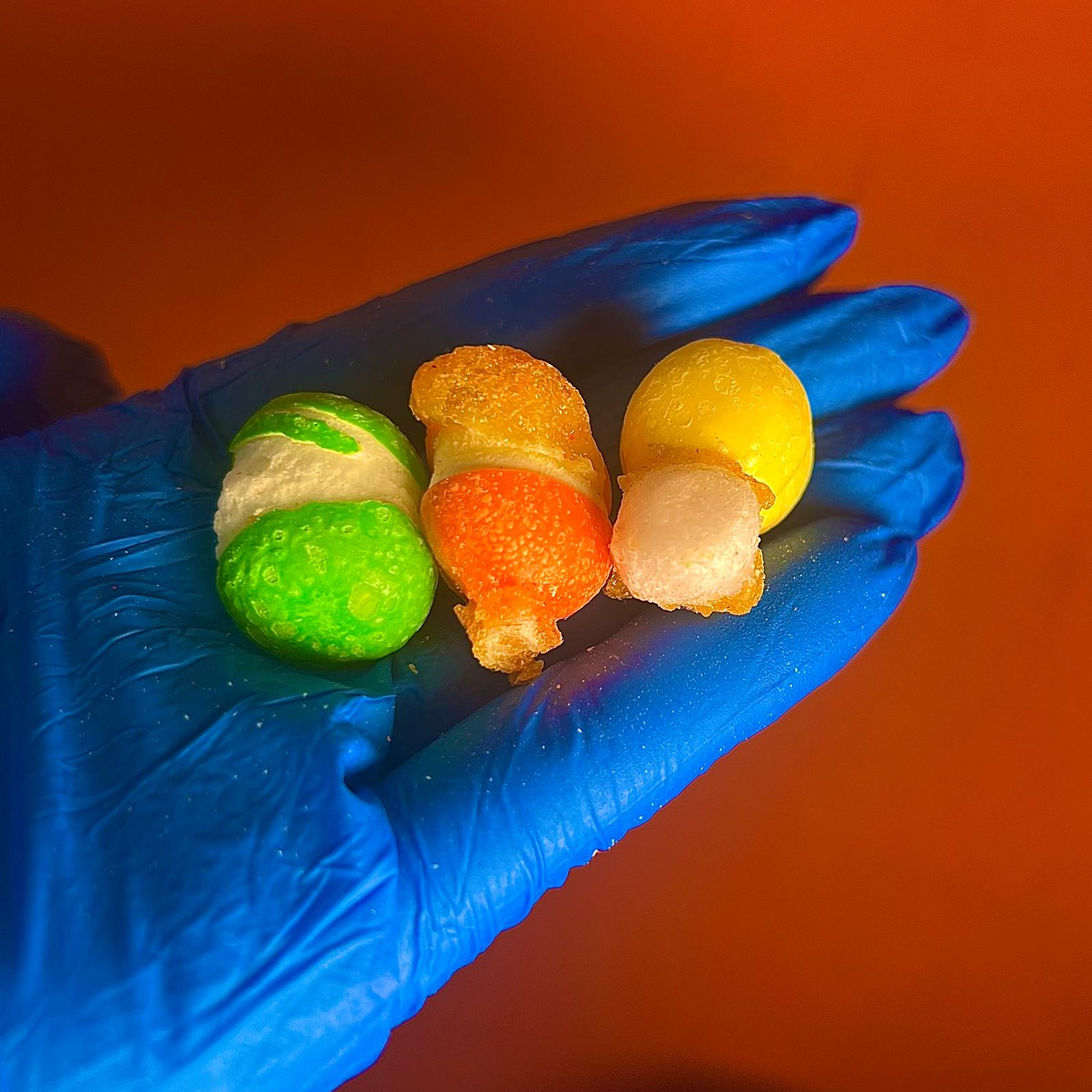 Giant Gooey Fruit Balls 50g - Freeze Dried Sweets