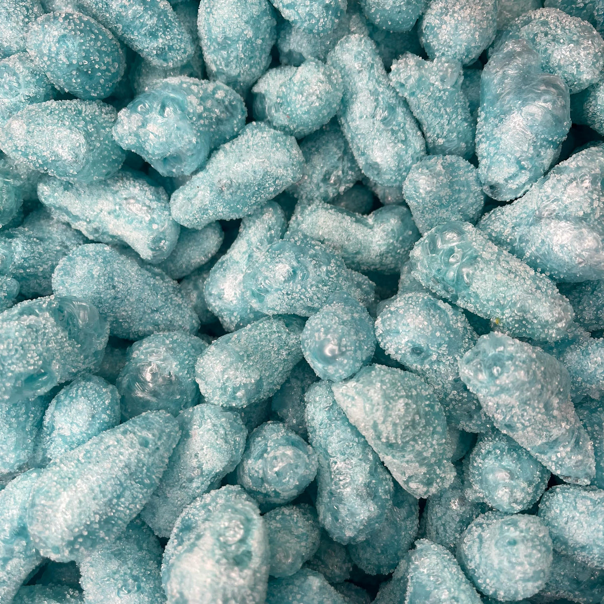 Mini Blue Raspberry Bottles - Freeze Dried Sweets | Halal, Gluten-Free