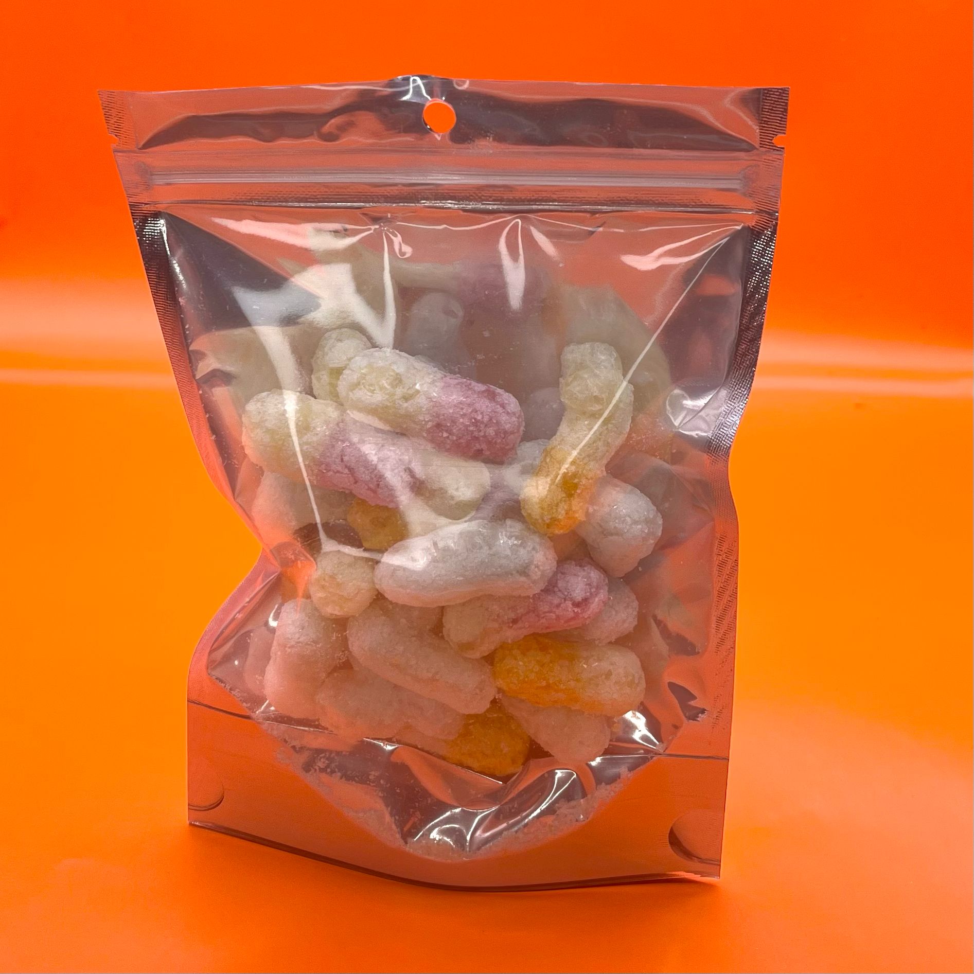 Sour Mini Worms - Freeze Dried Sweets | Halal, Gluten-Free