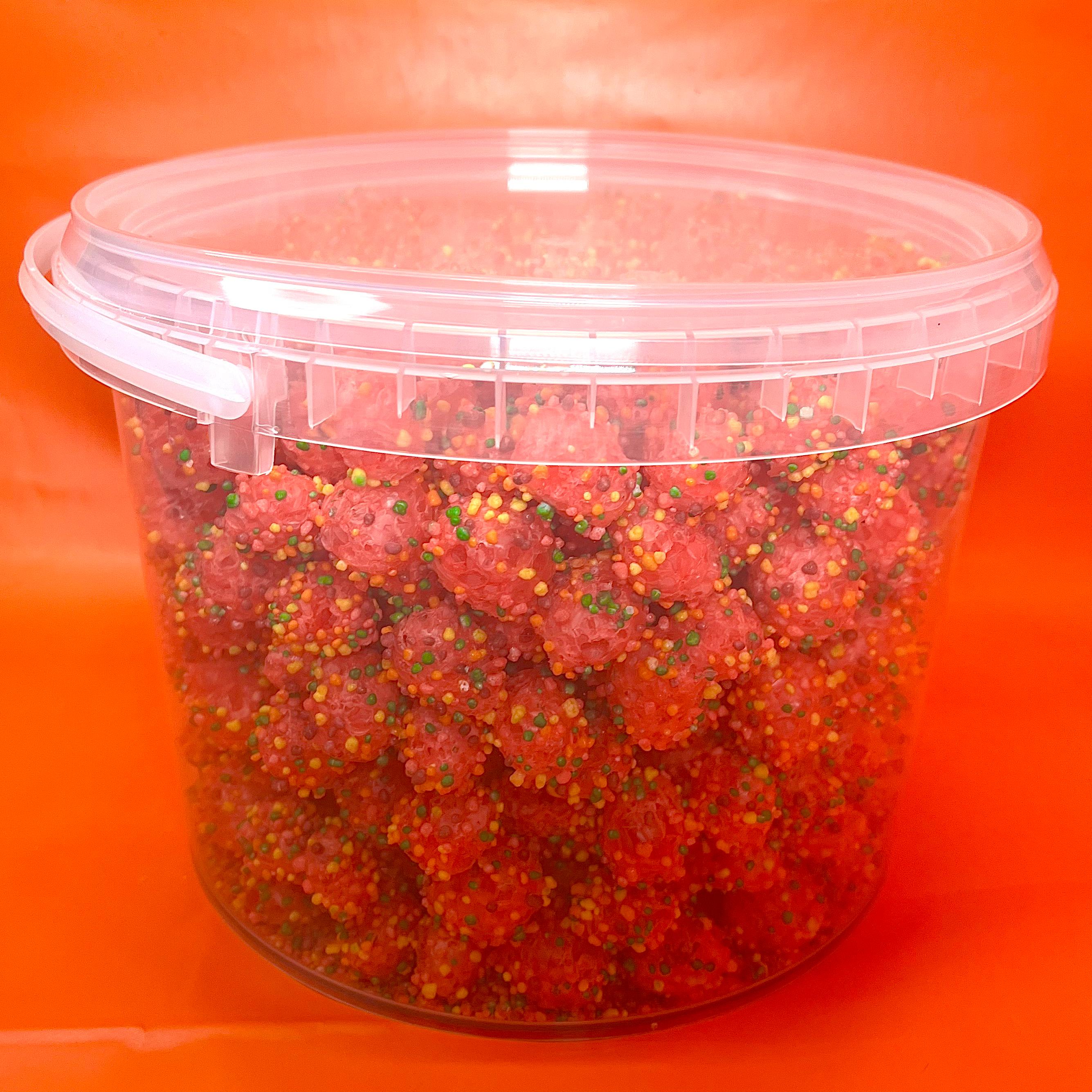 Rainbow Gummy Clusters 600g Tub - Freeze Dried Sweets | Gluten-Free