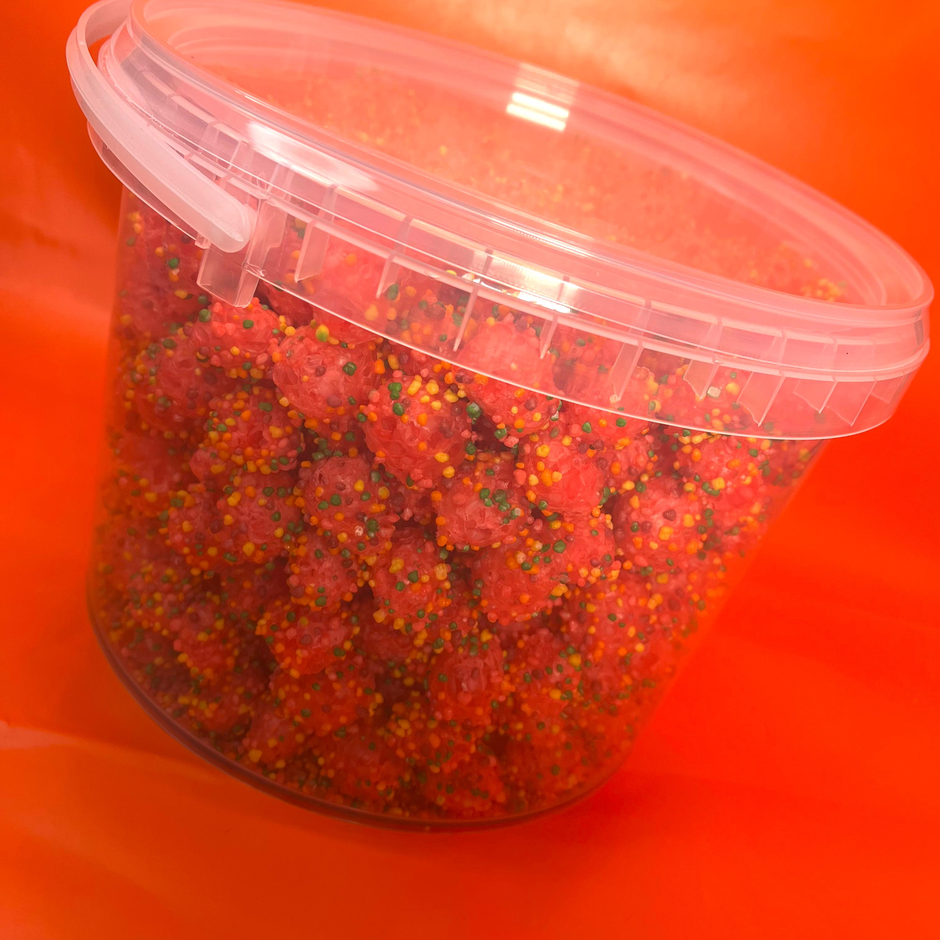 Rainbow Gummy Clusters 600g Tub - Freeze Dried Sweets | Gluten-Free