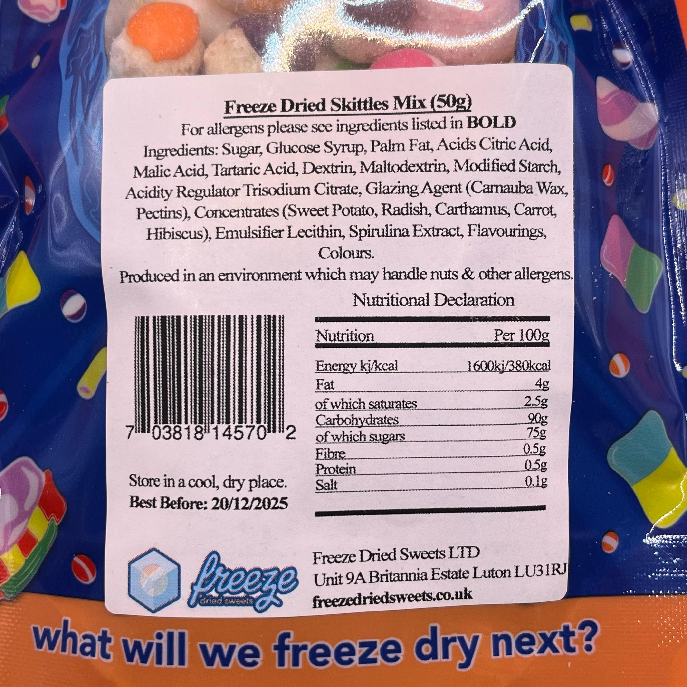 Skittles Mix - Freeze Dried Sweets