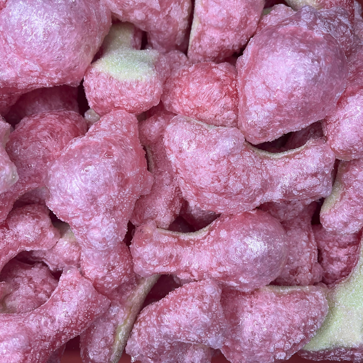 Fizzy Watermelon Sharks - Freeze Dried Sweets | Gluten-Free