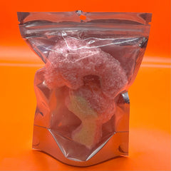 Fizzy Watermelon Sharks - Freeze Dried Sweets | Gluten-Free