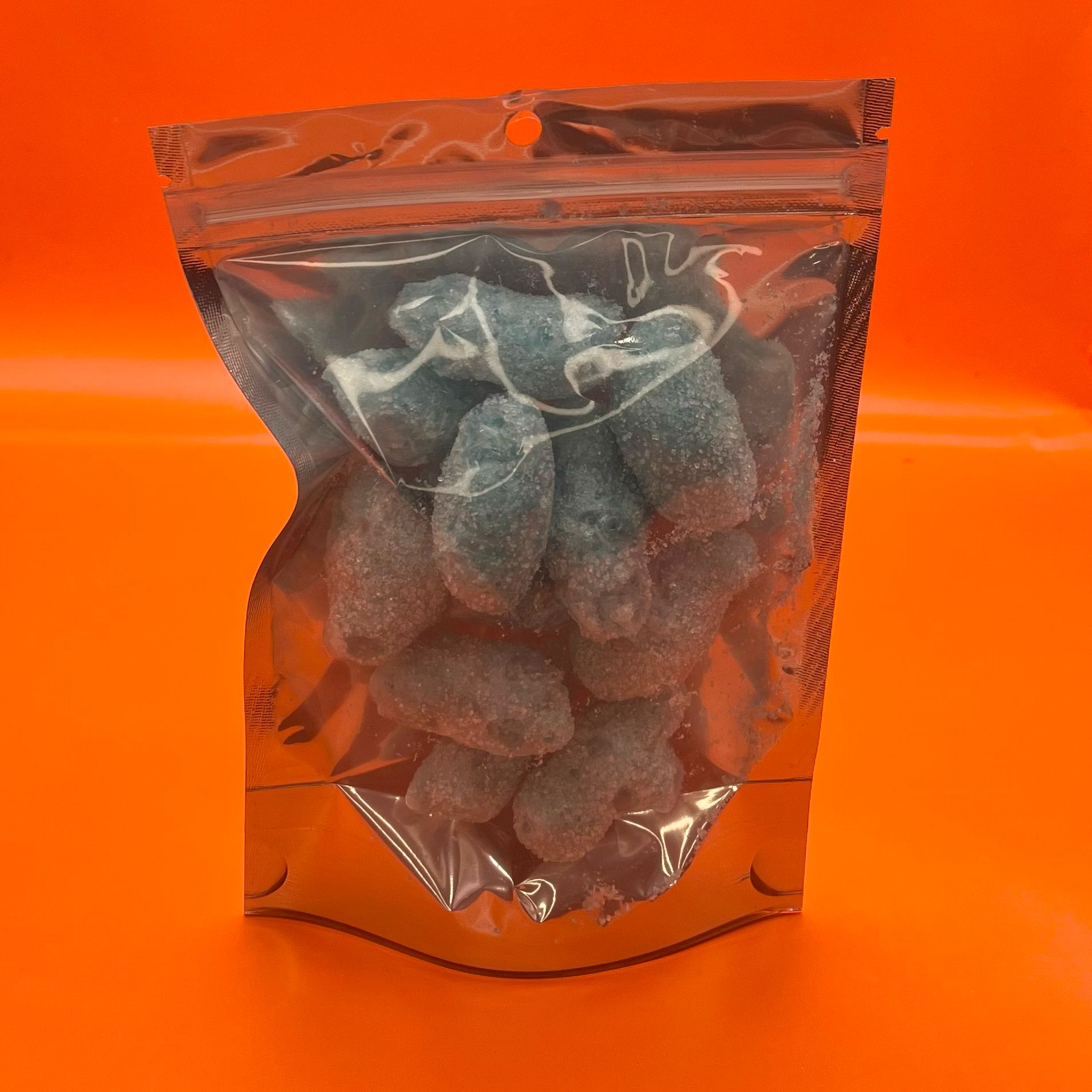 Mini Blue Raspberry Bottles - Freeze Dried Sweets | Halal, Gluten-Free