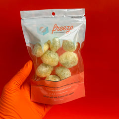 Apple and Custard Hearts - Freeze Dried Sweets