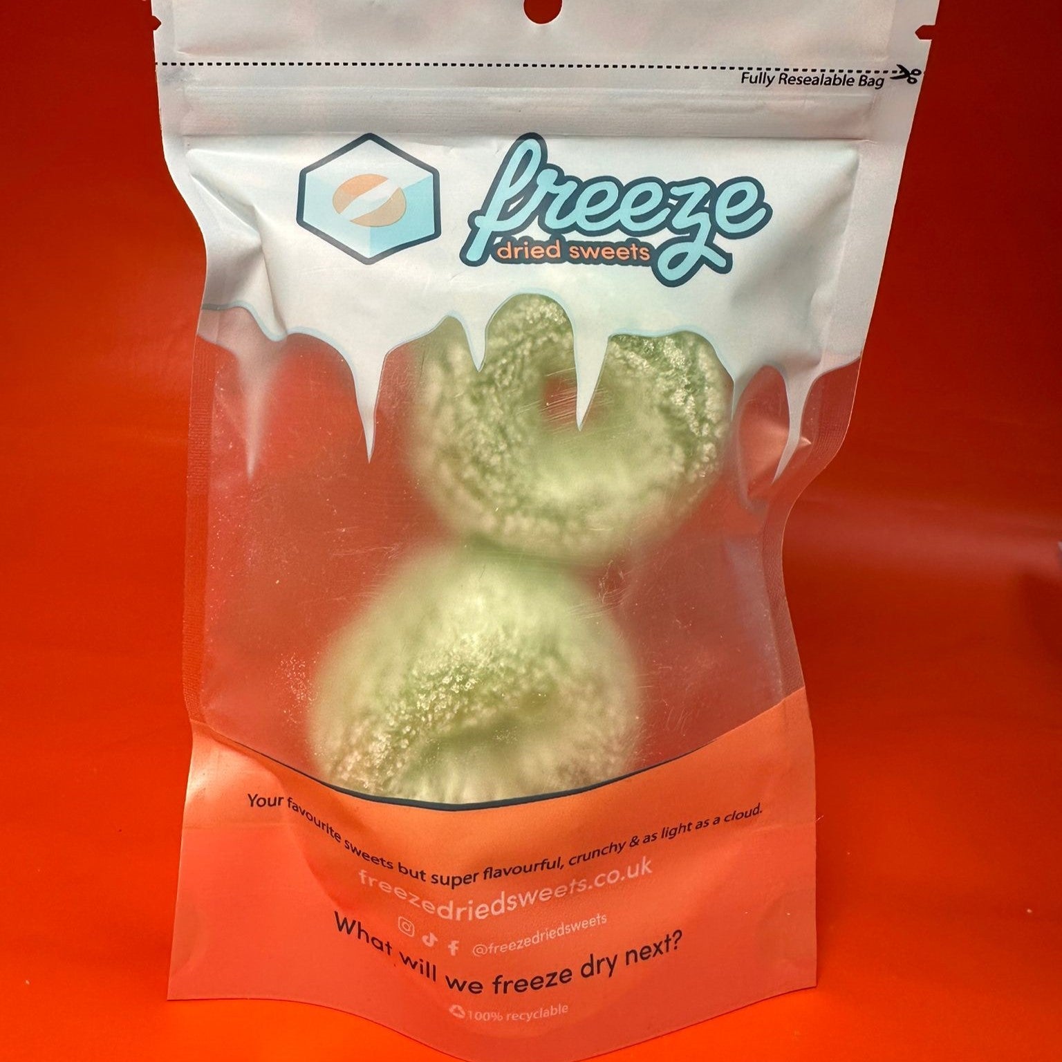 Apple Rings 50g - Freeze Dried Sweets - Halal