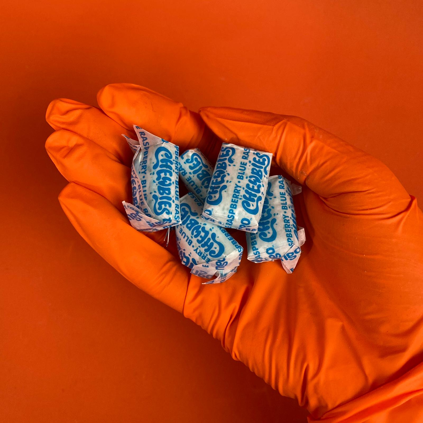 Tango Blue Raspberry Chewbies 10 Pieces - Freeze Dried Sweets