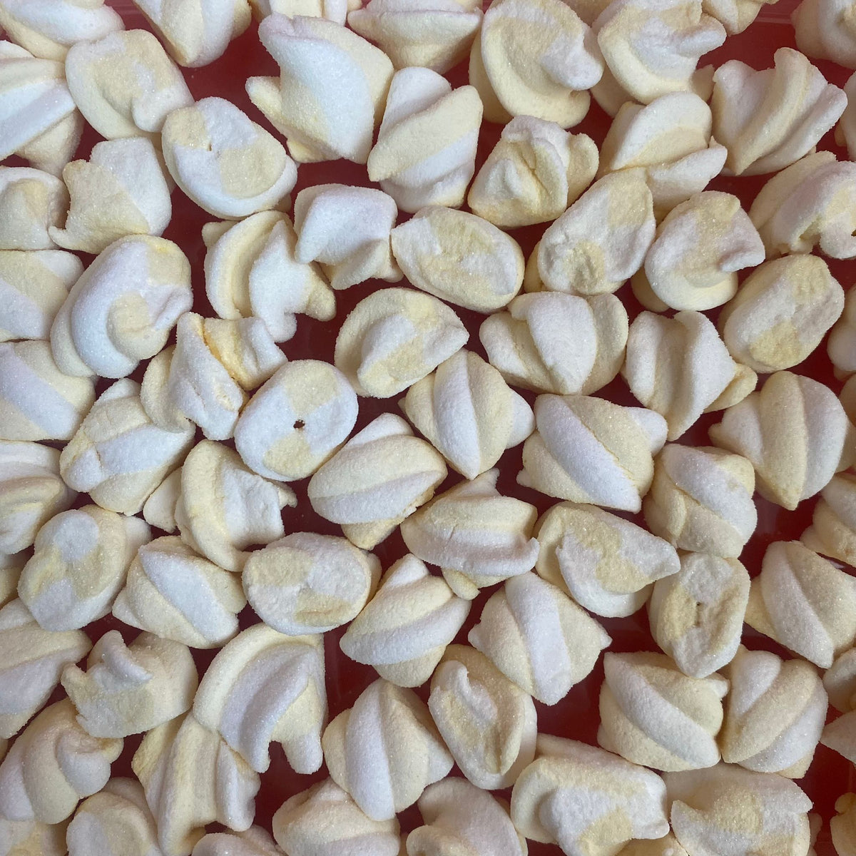 Popcorn Marshmallows  6 Pieces - Freeze Dried Sweets - Dairy Free and Gluten Free