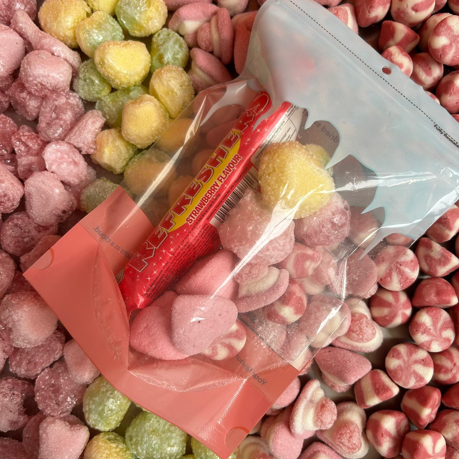 Freeze Dried Valentines Sweets and Candies