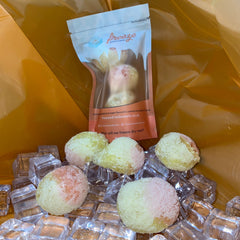 Fizzy Peaches 3 Pieces - Freeze Dried Sweets
