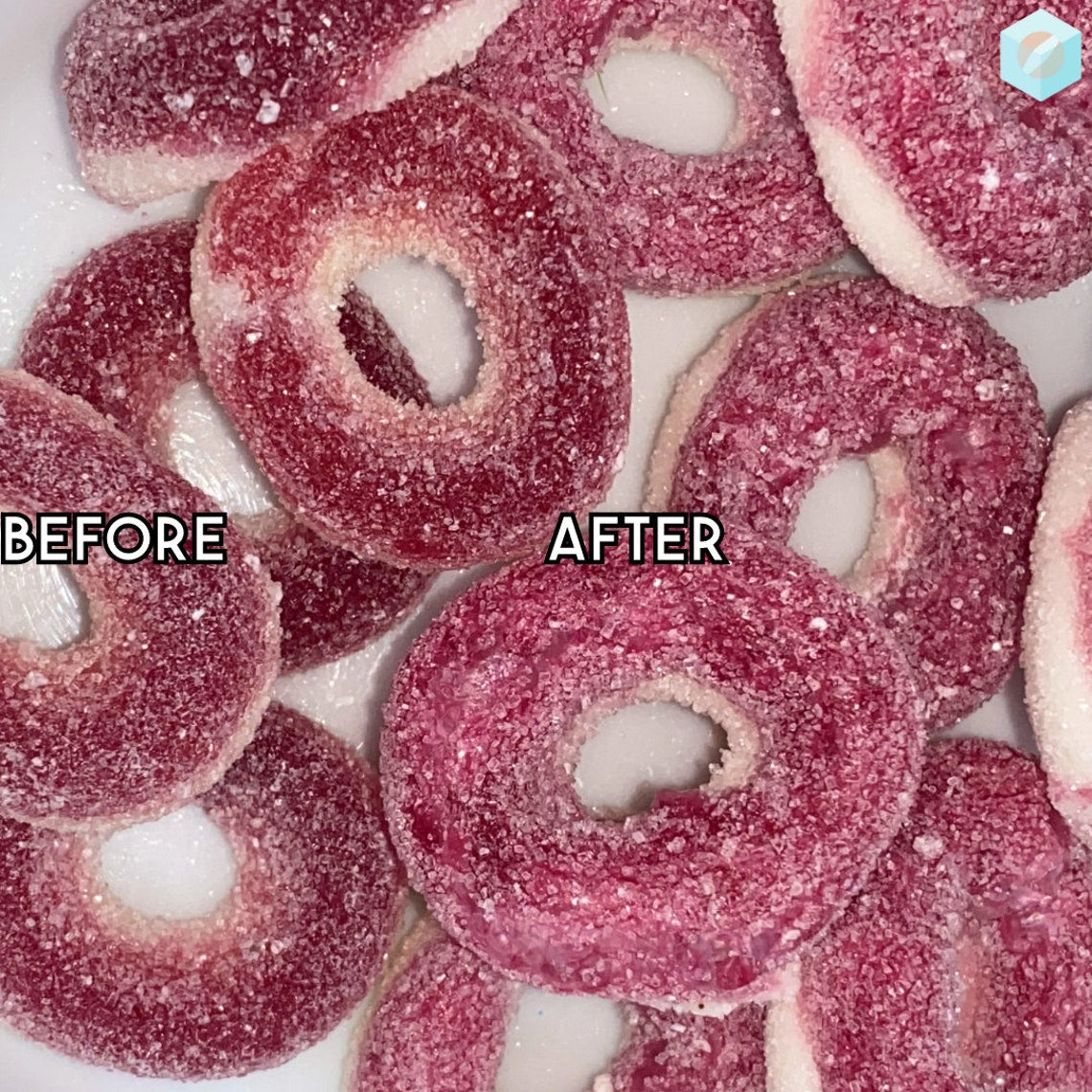 Freeze Dried Sweets Wholesaler - Watermelon Rings - 50g